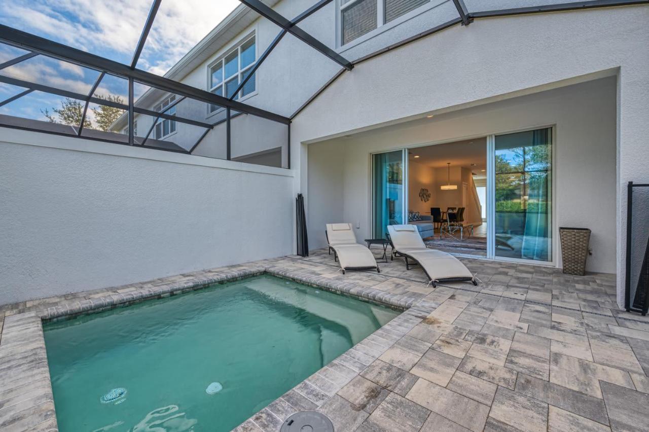 Comfortable Townhome With Private Pool Near Disney Four Corners Bagian luar foto